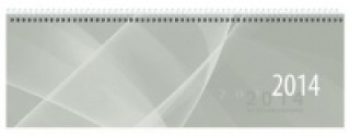 Schreibtischquerkalender, grau (Nr.146-0003) 2015-2020