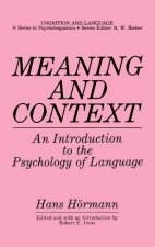 Meaning and Context