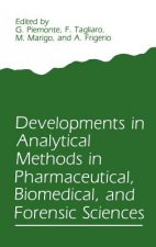 Developments in Analytical Methods in Pharmaceutical, Biomedical, and Forensic Sciences