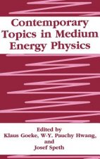 Contemporary Topics in Medium Energy Physics