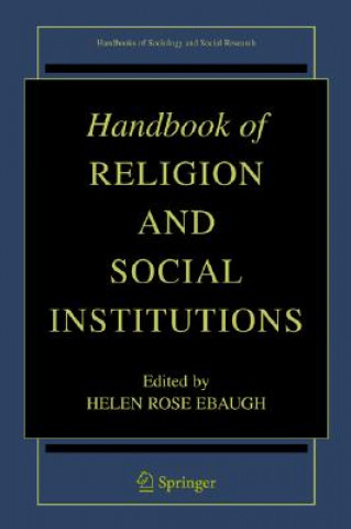 Handbook of Religion and Social Institutions