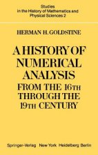 History of Numerical Analysis from the 16th through the 19th Century