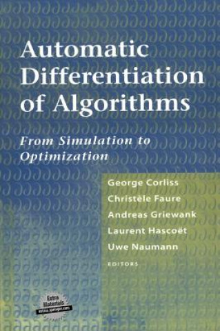 Automatic Differentiation of Algorithms, w. CD-ROM