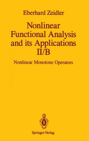 Nonlinear Functional Analysis and its Applications