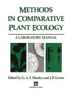 Methods in Comparative Plant Ecology