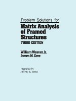 Problem Solutions for Matrix