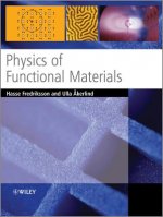 Physics of Functional Materials