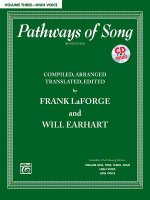 Pathways of Song, Volume 3, m. 1 Audio