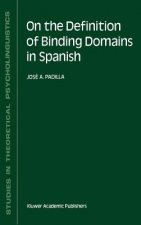 On the Definition of Binding Domains in Spanish