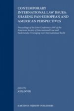 Contemporary International Law Issues: Sharing Pan-European and American Perspectives; .
