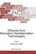 Effluents from Alternative Demilitarization Technologies