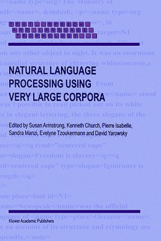 Natural Language Processing Using Very Large Corpora