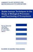Stable Isotope Techniques in the Study of Biological Processes and Functioning of Ecosystems