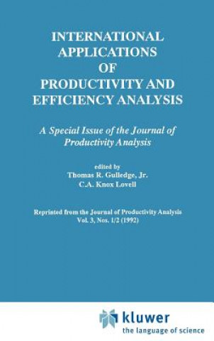 International Applications of Productivity and Efficiency Analysis