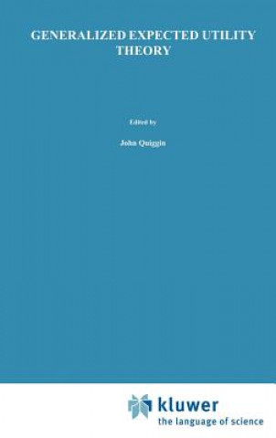 Generalized Expected Utility Theory