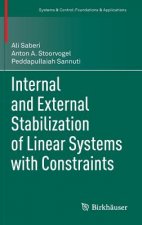 Internal and External Stabilization of Linear Systems with Contraints