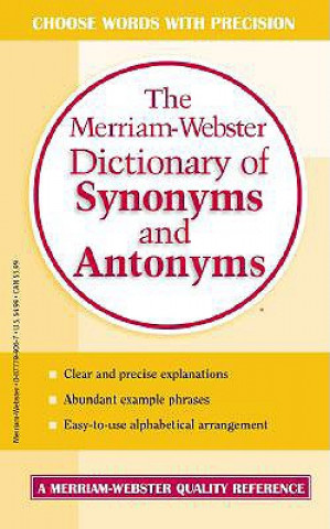 Merriam-Webster Dictionary of Synonyms and Antonyms