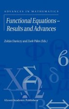 Functional Equations - Results and Advances