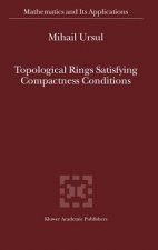 Topological Rings Satisfying Compactness Conditions