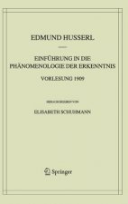 Einfuhrung in Die Phanomenologie Der Erkenntnis. Vorlesung 1909