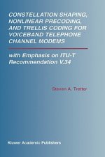 Constellation Shaping, Nonlinear Precoding, and Trellis Coding for Voiceband Telephone Channel Modems