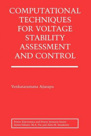 Computational Techniques for Voltage Stability Assessment and Control