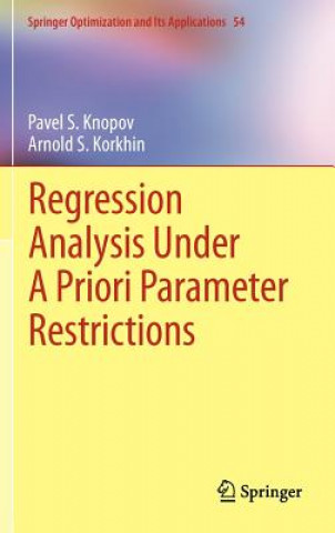 Regression Analysis Under A Priori Parameter Restrictions