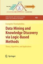 Data Mining and Knowledge Discovery via Logic-Based Methods