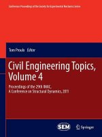 Civil Engineering Topics, Volume 4