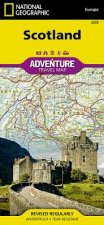 National Geographic Adventure Travel Map Scotland