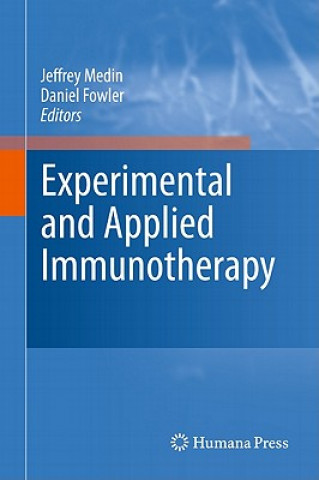Experimental and Applied Immunotherapy