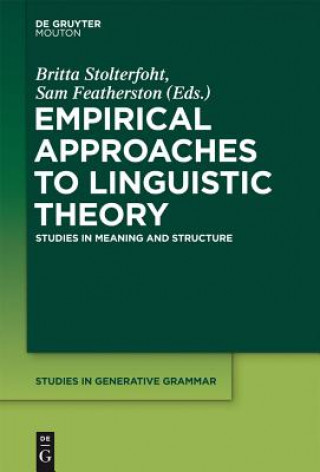 Empirical Approaches to Linguistic Theory