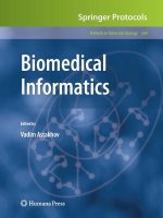 Biomedical Informatics