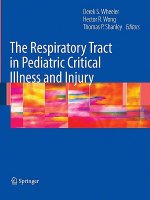 Respiratory Tract in Pediatric Critical Illness and Injury