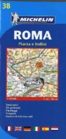 Rome - Michelin City Plan