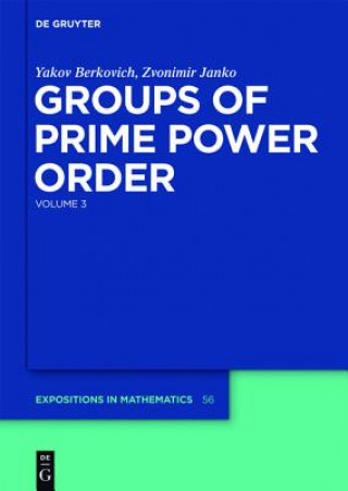 Groups of Prime Power Order. Vol.3