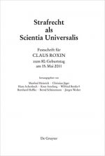 Strafrecht als Scientia Universalis, 2 Bde.