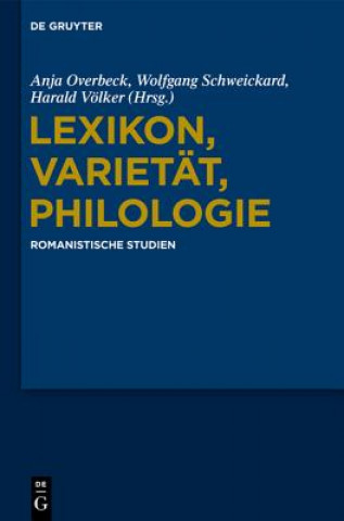 Lexikon, Varietat, Philologie