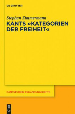 Kants Kategorien Der Freiheit