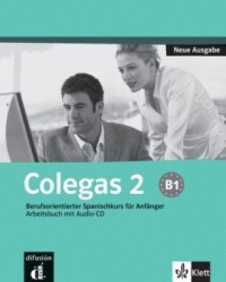 Colegas 2 - Arbeitsbuch, m. Audio-CD