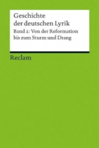 Geschichte der deutschen Lyrik. Bd.2