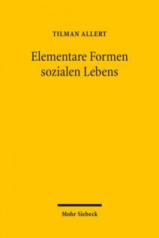 Elementare Formen sozialen Lebens