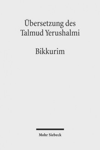 UEbersetzung des Talmud Yerushalmi