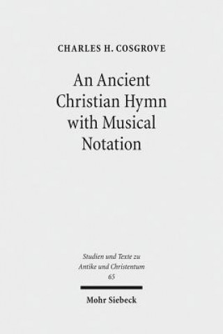 Ancient Christian Hymn with Musical Notation
