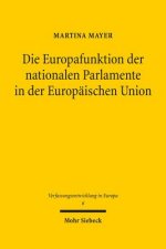 Die Europafunktion der nationalen Parlamente in der Europaischen Union