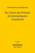 Der Schutz des Privaten als internationales Grundrecht
