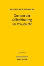 Grenzen der Selbstbindung im Privatrecht