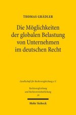 Die Moeglichkeiten der globalen Belastung von Unternehmen im deutschen Recht