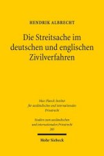 Die Streitsache im deutschen und englischen Zivilverfahren