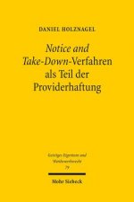 Notice and Take-Down-Verfahren als Teil der Providerhaftung